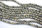 Matte Dalmatian Jasper Gemstone Beads, 6mm, Round